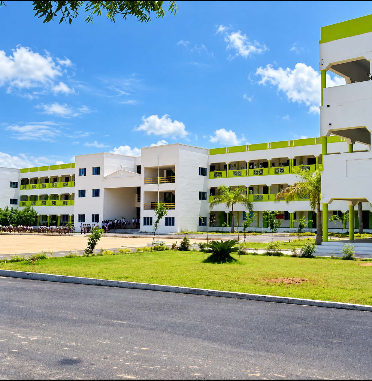 Kurinji Matriculation Higher Secondary School building