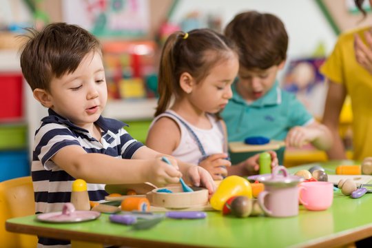 Kindergarten students